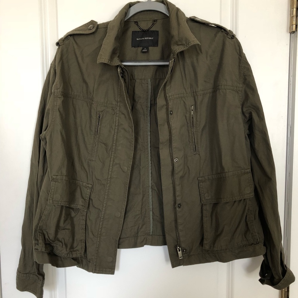Banana Republic military jacket. EUC